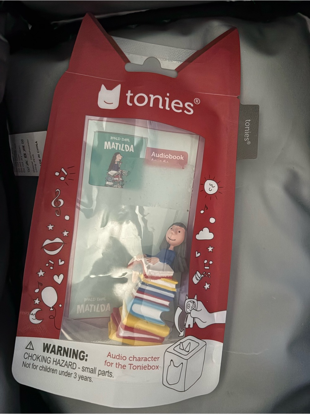 Tonies Matilda Audio Character for Toniebox - Red Packaging
